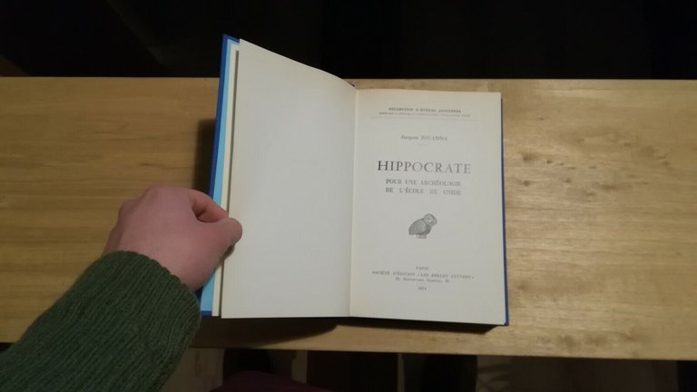 Hippocrate. Pour une archиologie de l'иcole de Cnide