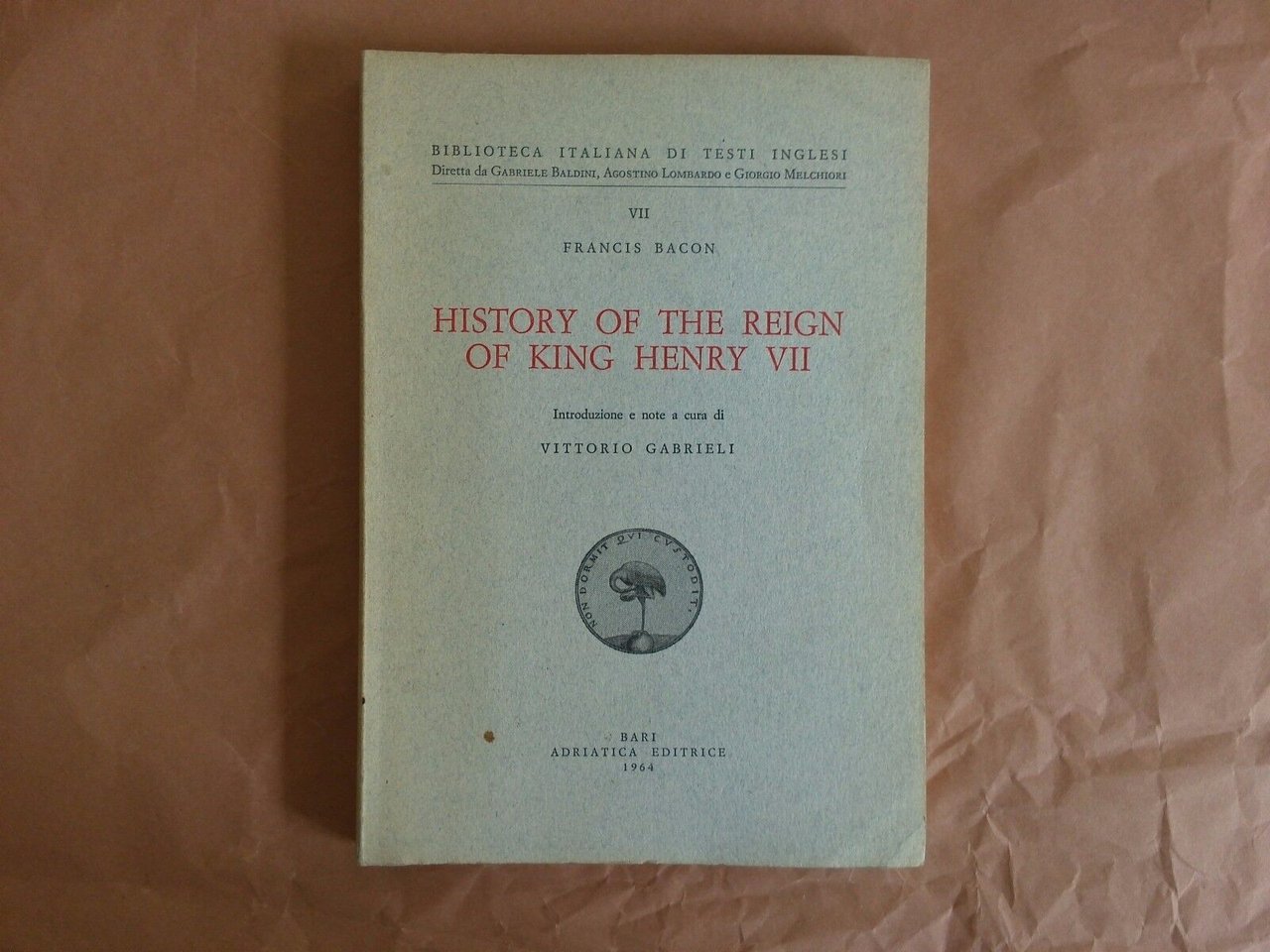 History of the reign of king henry VII