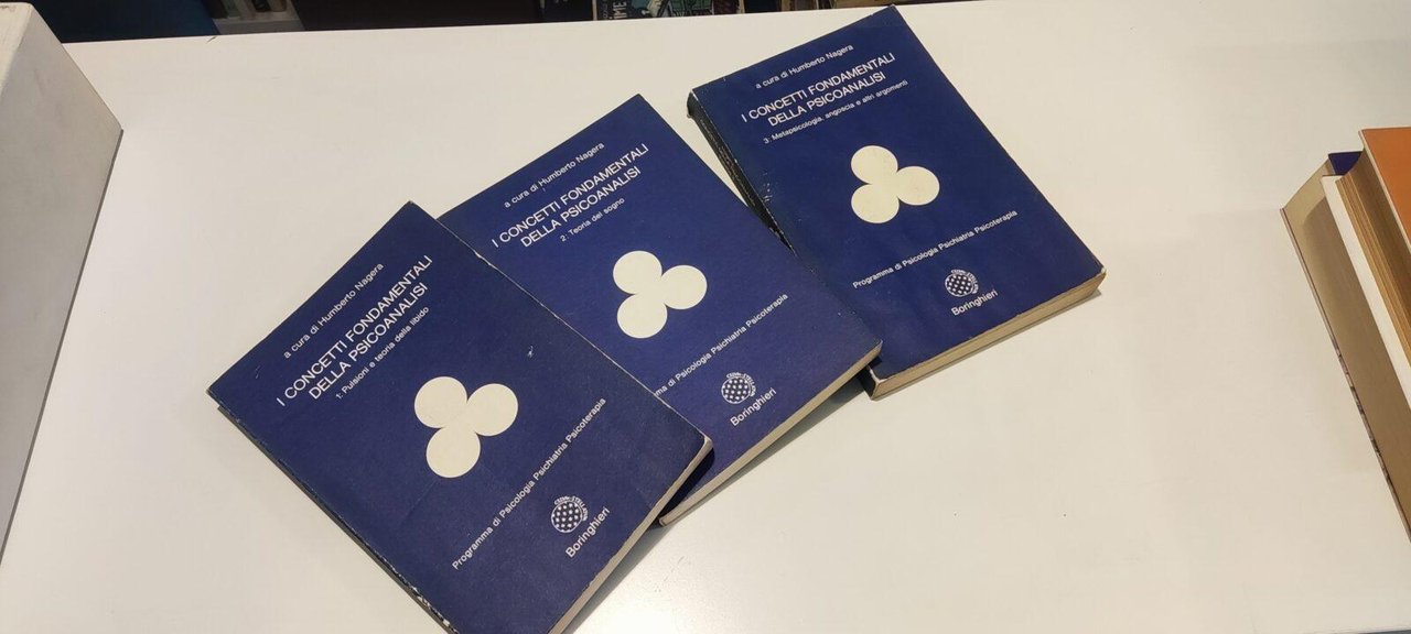 I Concetti Fondamentali della Psicoanalisi (3 volumi) | Immagine principale
