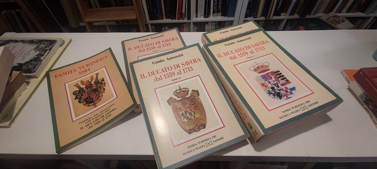 Il Ducato di Savoia dal 1559 al 1713 (5 volumi)