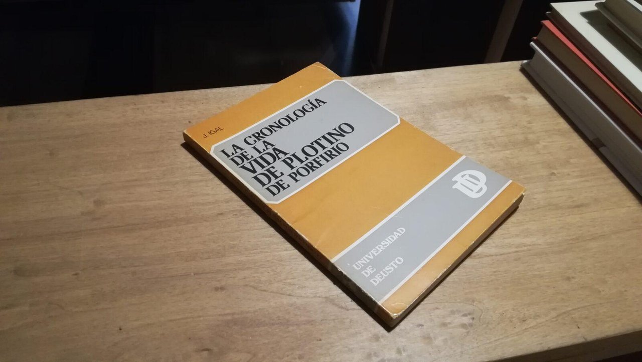 La cronologia de la vida de Plotino de Porfirio