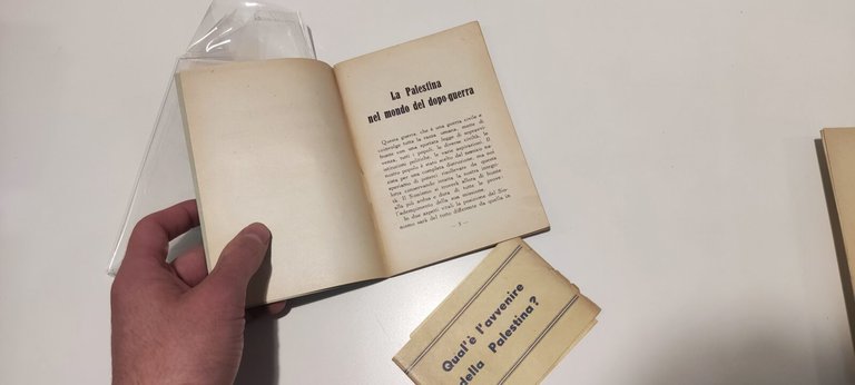La Palestina nel mondo del dopo-guerra