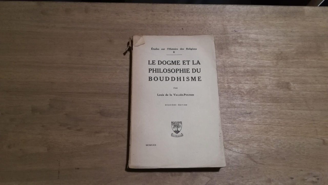 Le dogme et la philosophie du bouddhisme