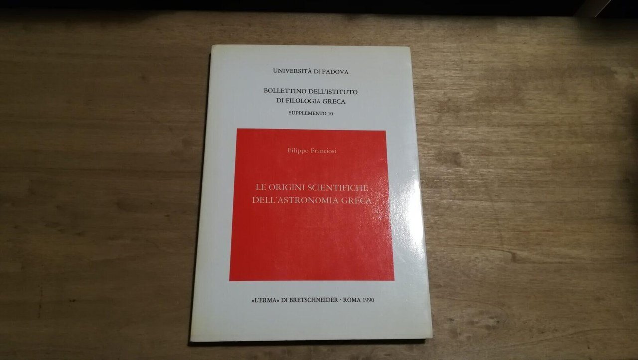 Le origini scientifiche dell'astronomia greca