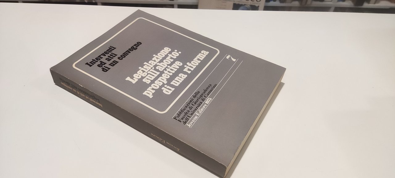 Legislazione sull'aborto: prospettive di una riforma