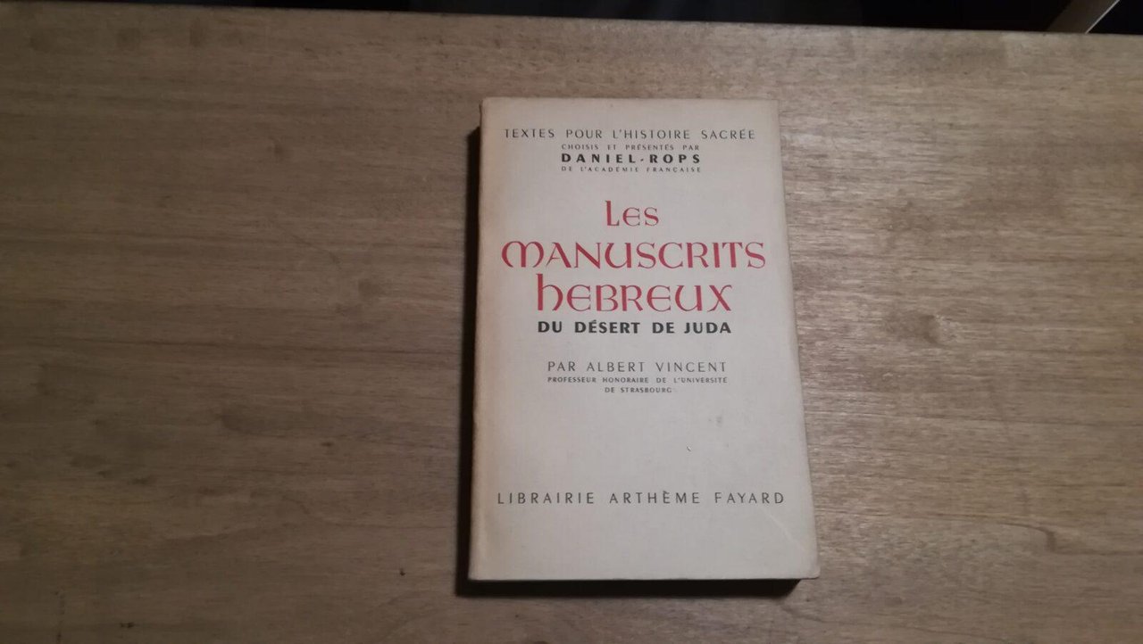 Les manuscrits hиbreux du dиsert de Juda