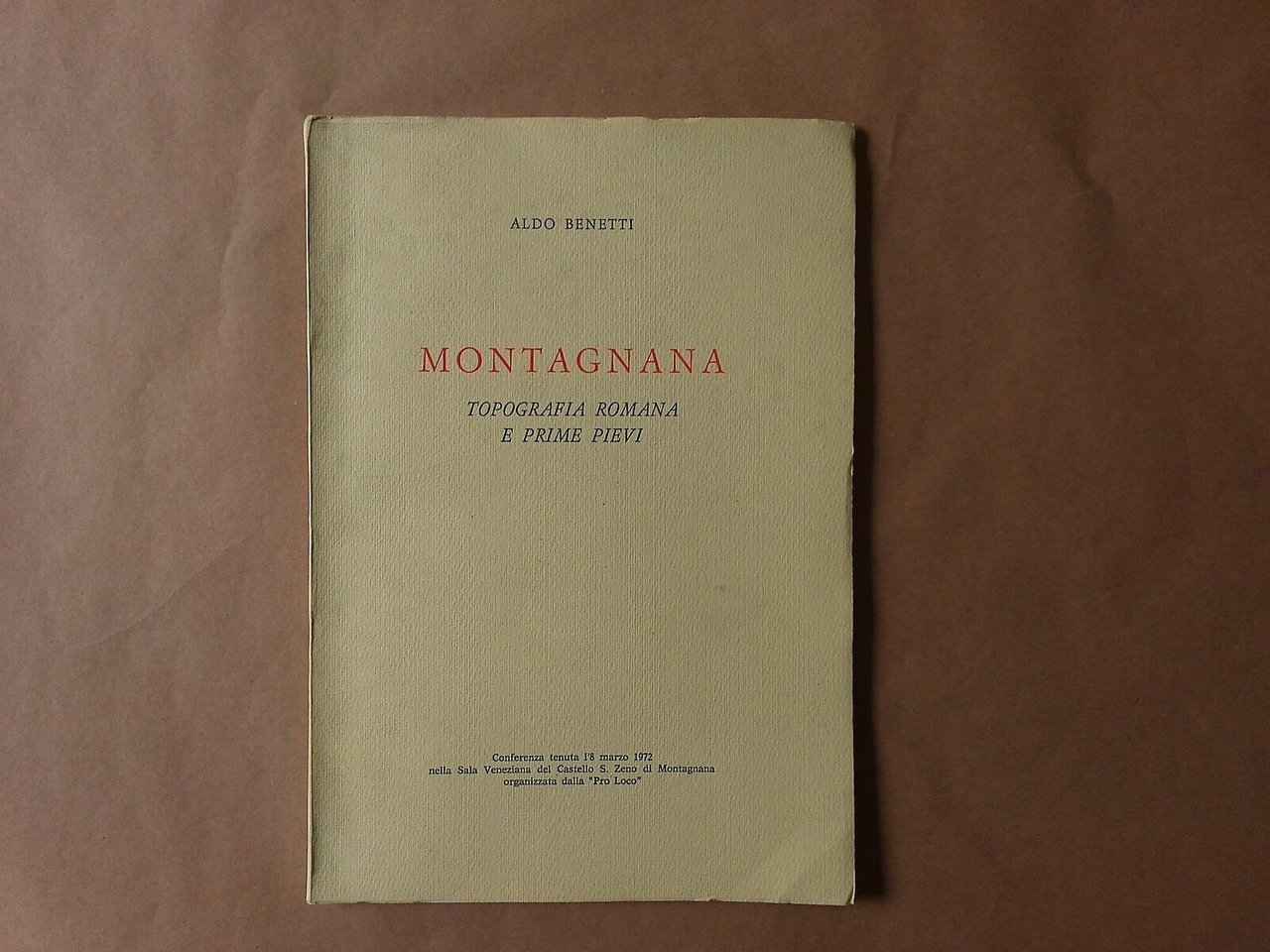 Montagnana, topografia romana e prime pievi
