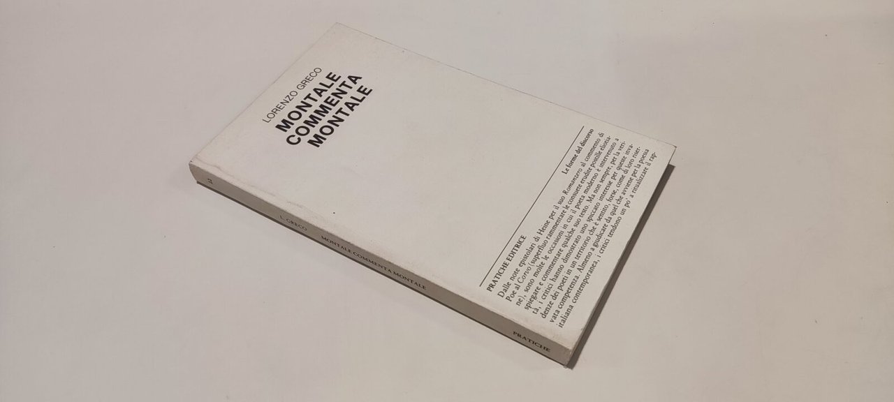 Montale commenta Montale