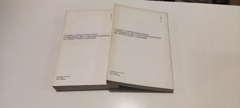 Ontologia dell'essere sociale II* II** - 2 tomi