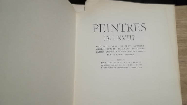 Peintres du XVIII