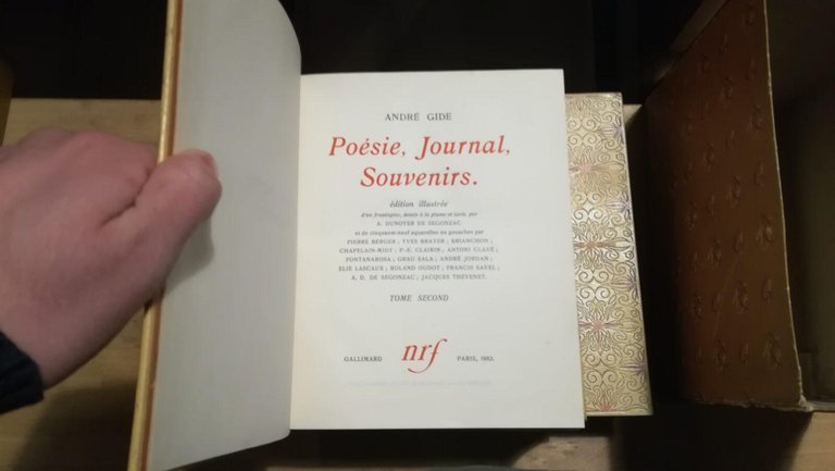 Poиsie, Journal, Souvenirs