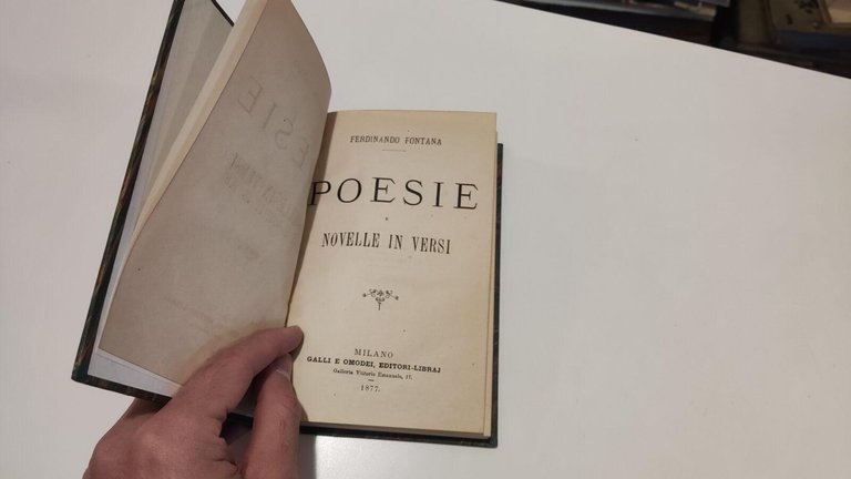 Poesie e novelle in versi