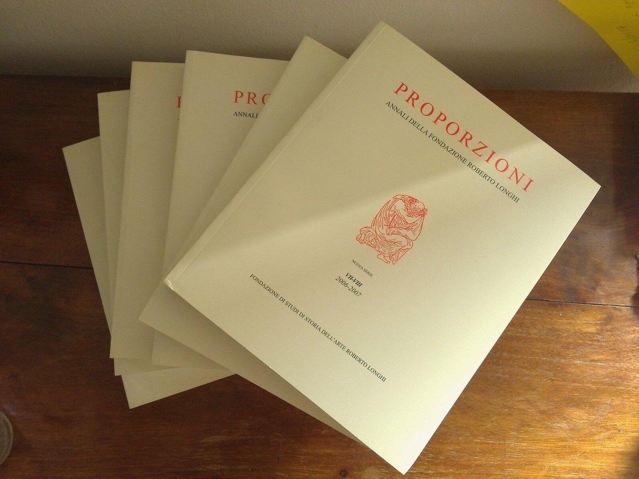 Proporzioni. Annali della fondazione Roberto Longhi Annate 2000-2007