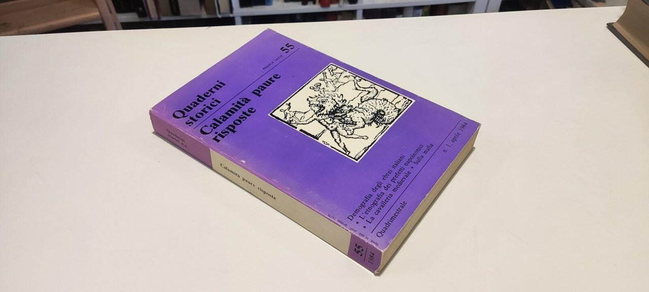 Quaderni Storici 55. Calamità paure risposte | Immagine principale