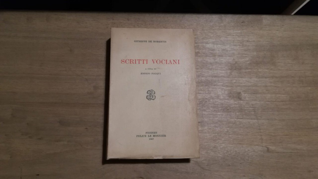 Scritti vociani