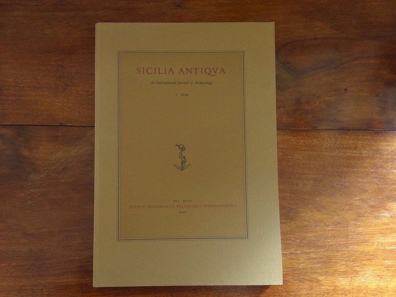 Sicilia Antiqua. An international journal of archeology. I