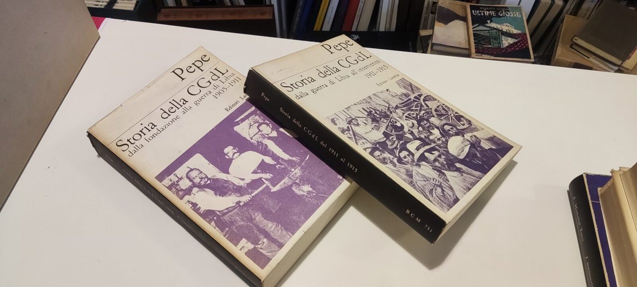 Storia della CGdL (2 volumi)