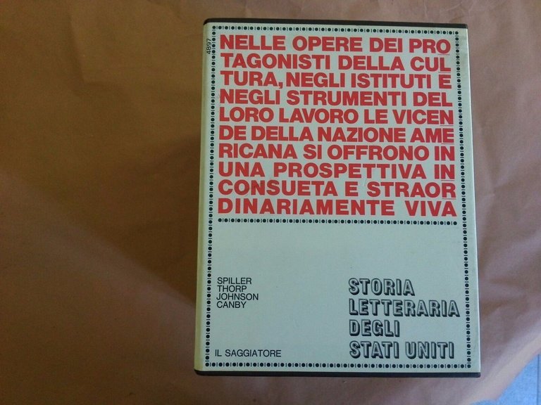 Storia letteraria degli Stati Uniti