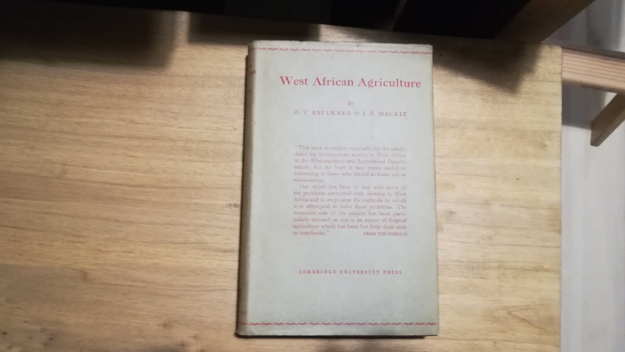 West African Agriculture