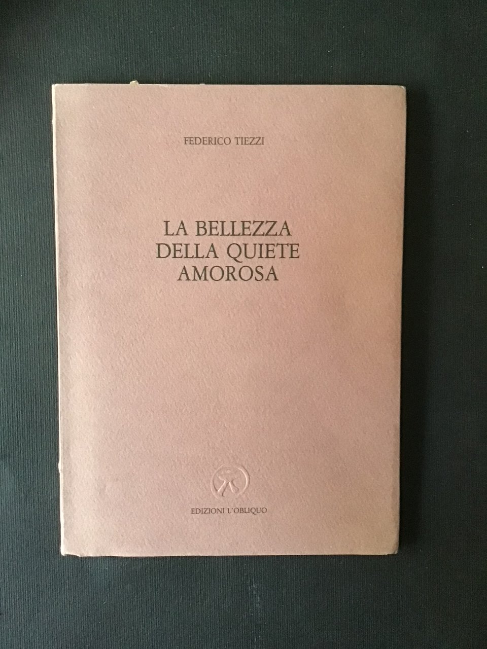 LA BELLEZZA DELLA QUIETE AMOROSA