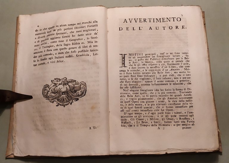 Dizionario portatile delle belle arti ovvero ristretto di cio' che …