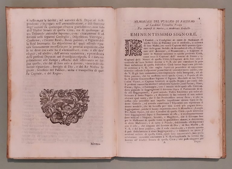 Deputatione di nuove gabelle fondata nel pubblico Conseglio dell'anno 1648. …