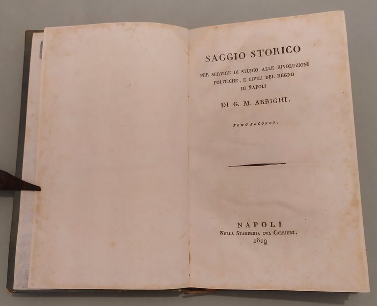 Saggio storico per servire di studio alle rivoluzioni politiche e …