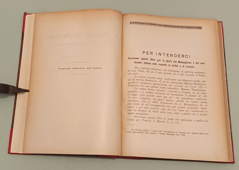 La Marina Borbonica. Storia-Critica-Politica Marinara. Riccamente illustrato. Edito a cura …