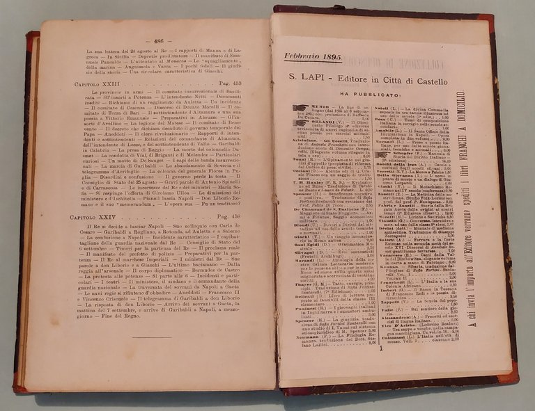 La Fine di un Regno. Dal 1855 al 1860.