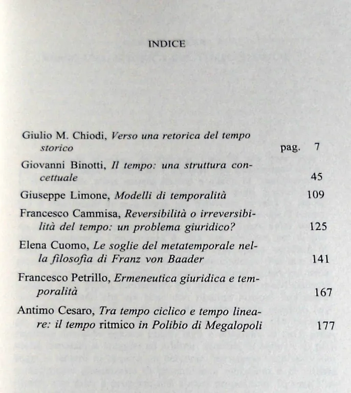 SIMBOLICHE DELLA TEMPORALITÀ. TEMPO DELLA LEGGE E TEMPO DELLA STORIA | Immagine Gallery 3