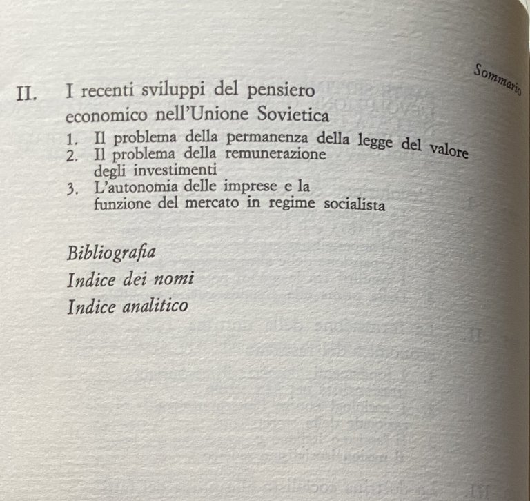 STORIA DEL PENSIERO ECONOMICO. VOLUME PRIMO: DA PLATONE A RICARDO; …