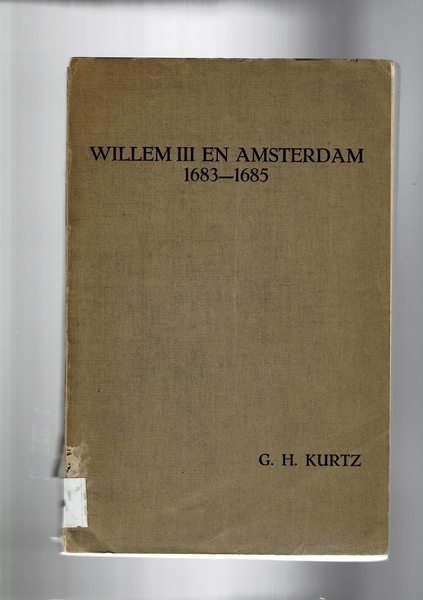 Willelm III en Amsterdam 1683-1685.
