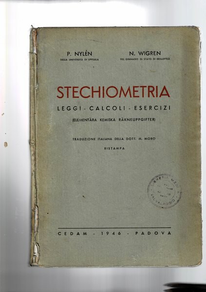 Stechiometria leggi, calcoli, esercizi.