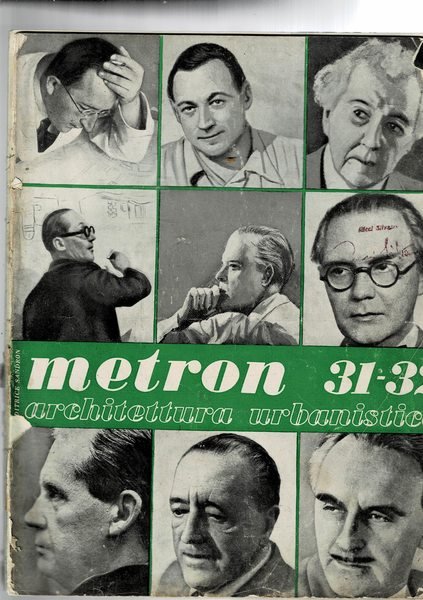 Metron rivista mensile di architettura e urbnistica n° 31-32 del …