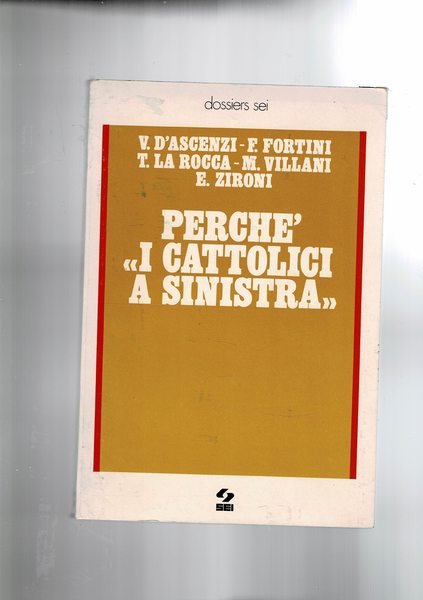 Perché "i cattolici a sinistra". Rapporto sullo spostamento a sinistra …