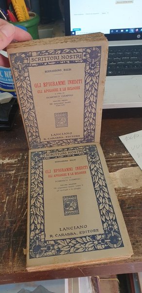 Gli epigrammi inediti, gli apologhi e le ecloghe a cura …