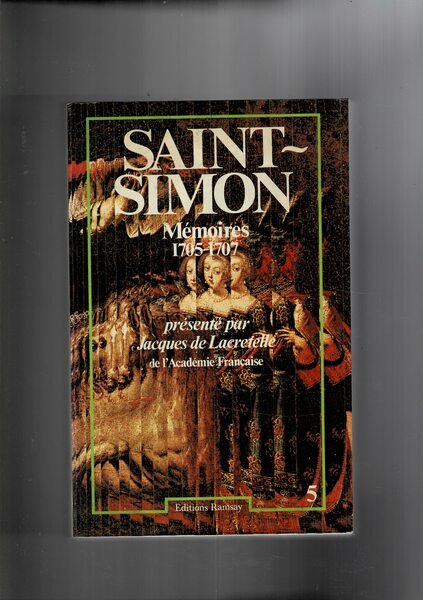 Memoires Vol. V° 1705-1707.