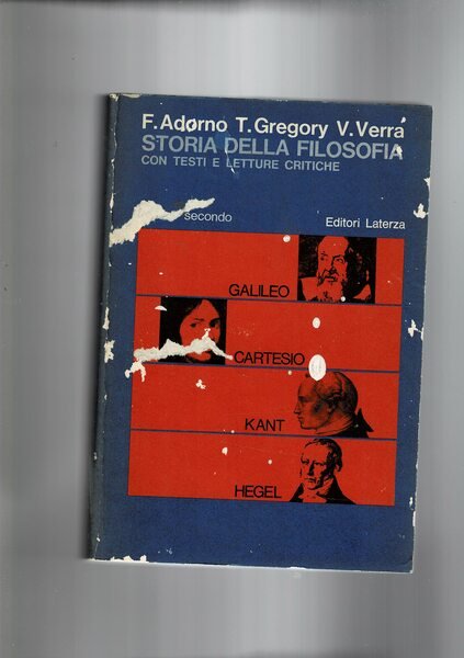 Storia della filosofia, vol. 2° dall'umanesimo e rinascimento a E. …