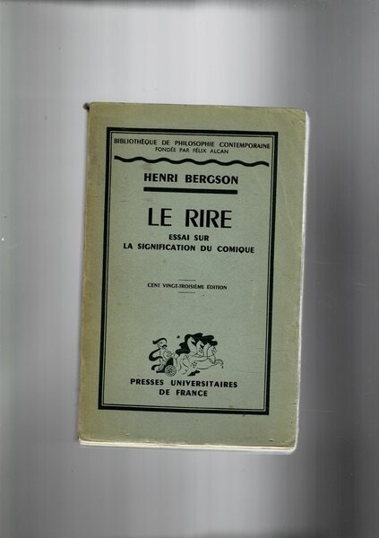 Le rire essai sur la signification du comique. | Immagine principale