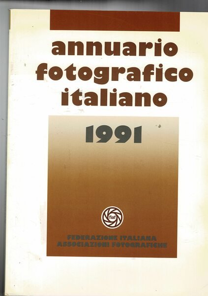 Annuario fotografico italiano 1991.