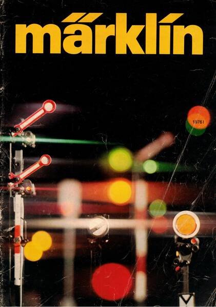 Catalogo dei trenini Marklin del 1976. Marklin HO, Marklin mini-club, …