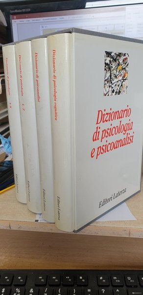 Dizionario di psicologia e psicoanalisi. diviso in Psicologia vol. due; …