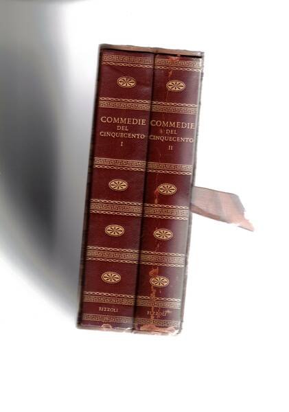 Commedie del Cinquecento Vol. I-II.