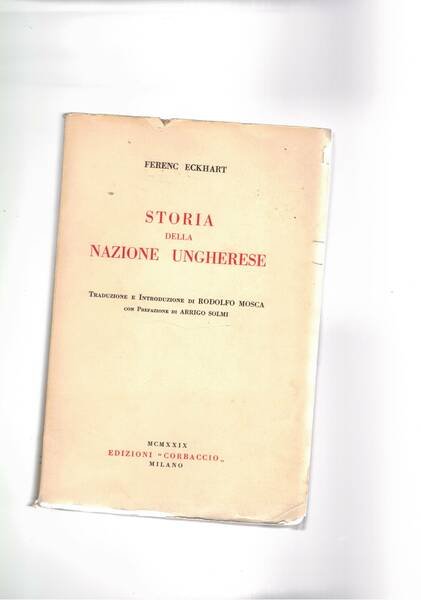 Storia della nazione ungherese.