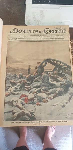 La Domenica del Corriere, supplemento ill. del Corriere della Sera. …