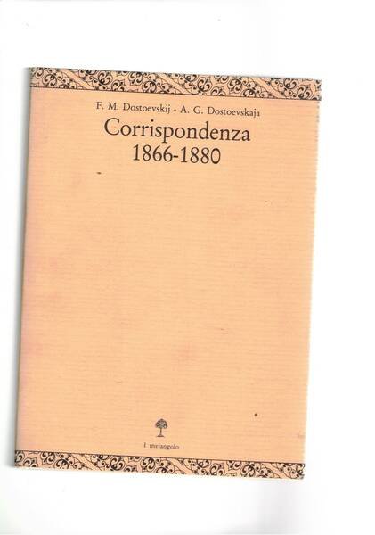 Corrispondenza 1866-1880.