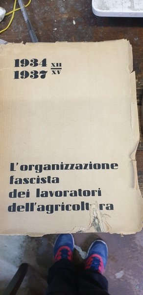 L'organizzazione fascista dei lavoratori dell'agricoltura. 1934-1937.