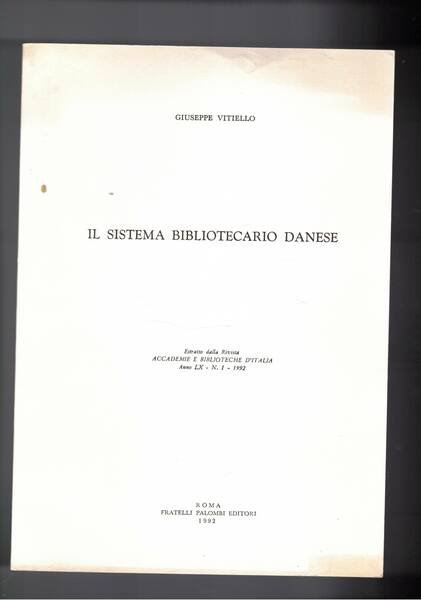 Il sistema bibliotecario damese. Estratto.