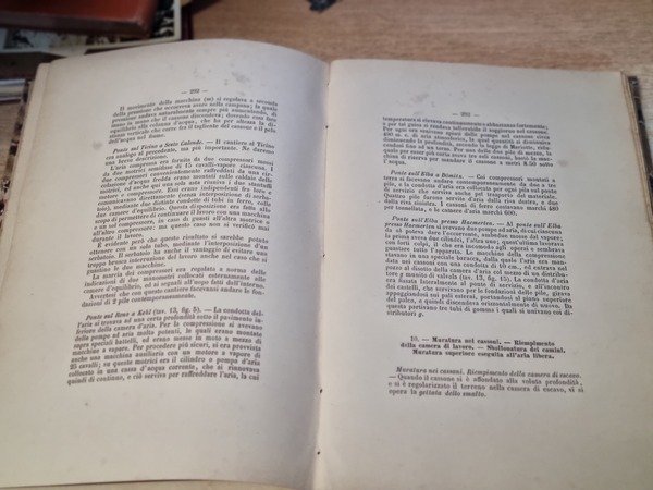 Fondazioni ad aria compressa. Ponti metallici. Vol. I-II