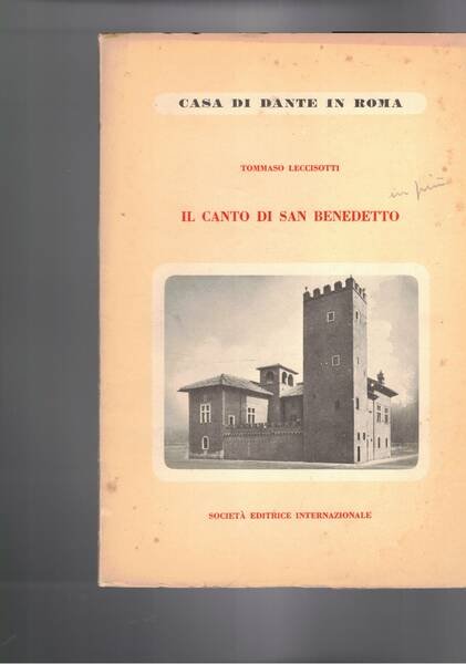Il canto di San Benedetto letto dall'autore nella "casa di …